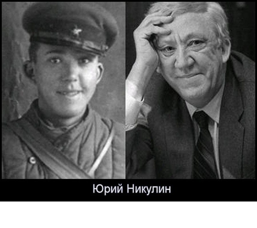 Юрий Никулин
Фотографии знаменитостей в армии